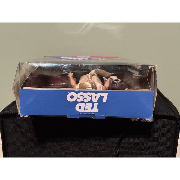 Barbie Signature Fashion Doll, Rebecca from Ted Lasso in Blouse & Slacks - Read - Picture 6 of 6